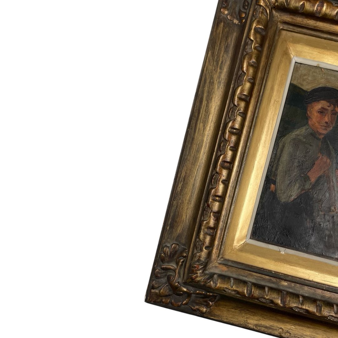 Arte sin Vidrio  ANONIMO  Estilo Retrato Medida 50cm X 42cm