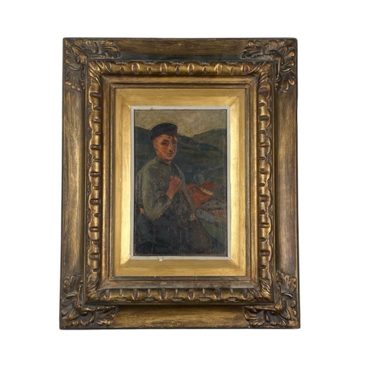 Arte sin Vidrio  ANONIMO  Estilo Retrato Medida 50cm X 42cm