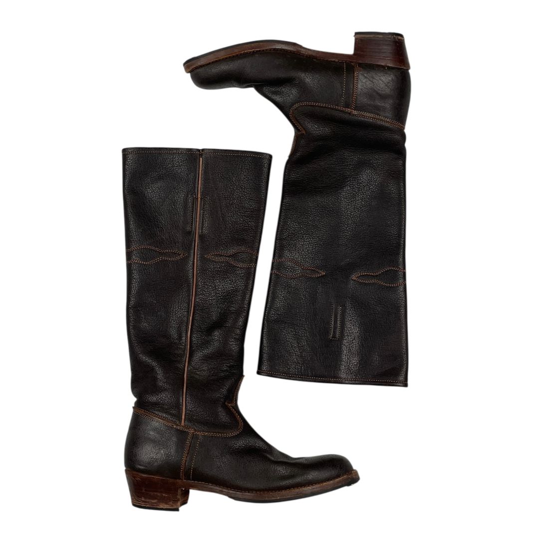 Bota Larga  SIN MARCA  Marron Talle 37