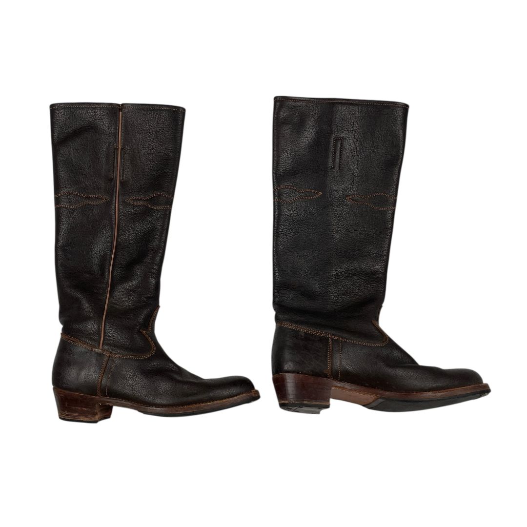 Bota Larga  SIN MARCA  Marron Talle 37