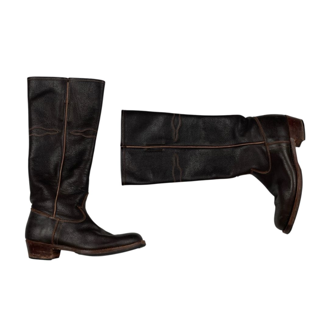 Bota Larga  SIN MARCA  Marron Talle 37