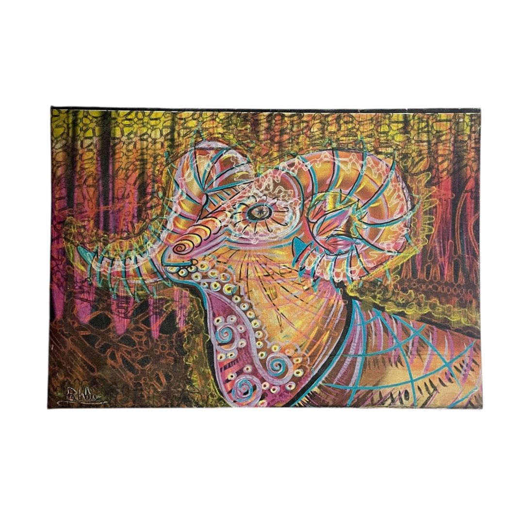 ANONIMO  Arte sin Vidrio  Varios  Medida 85cm X 62cm
