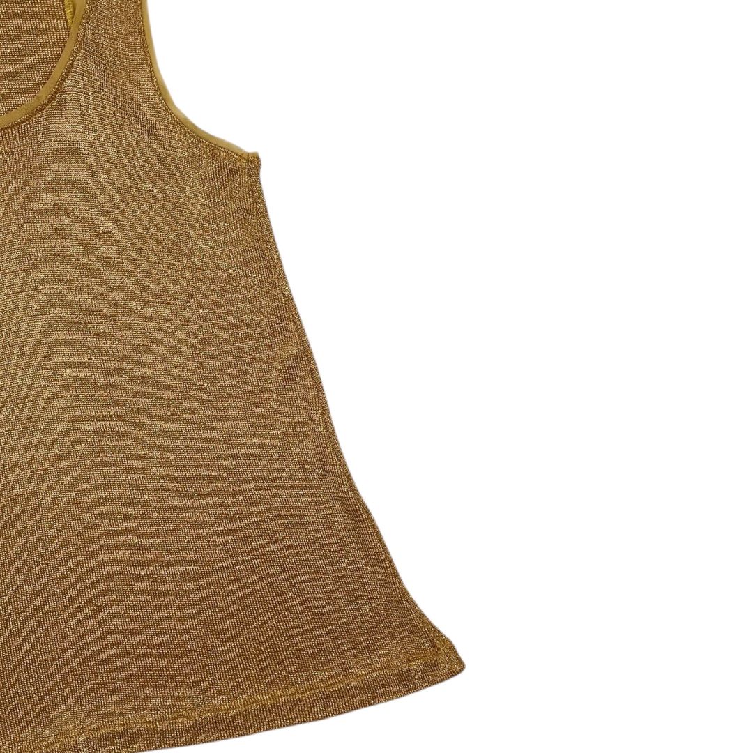 Musculosa  VERTIGO  Dorado Talle S