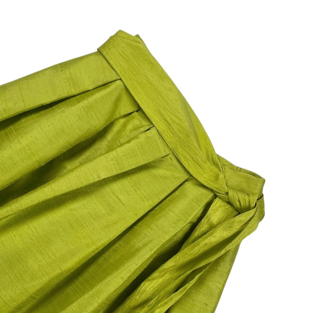 Pollera Larga  DE LA CRUZ  Verde Talle 2