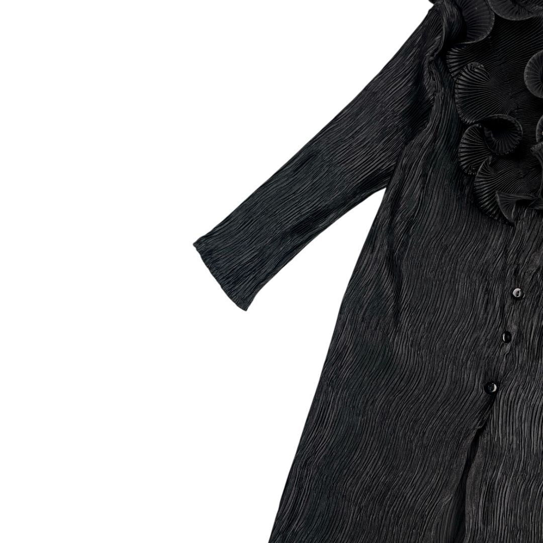 Vestido Manga Larga  SIN MARCA  Negro Talle M