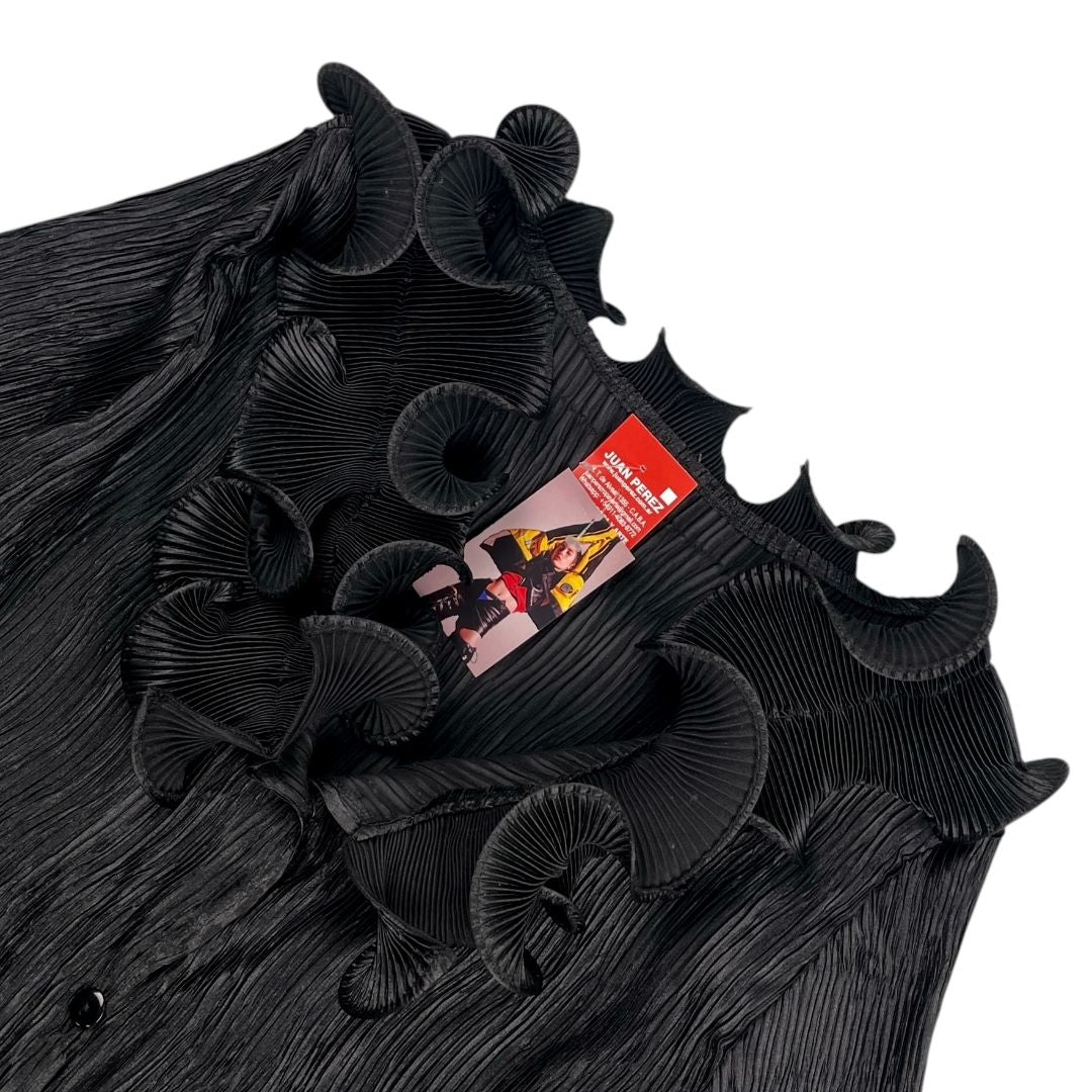 Vestido Manga Larga  SIN MARCA  Negro Talle M