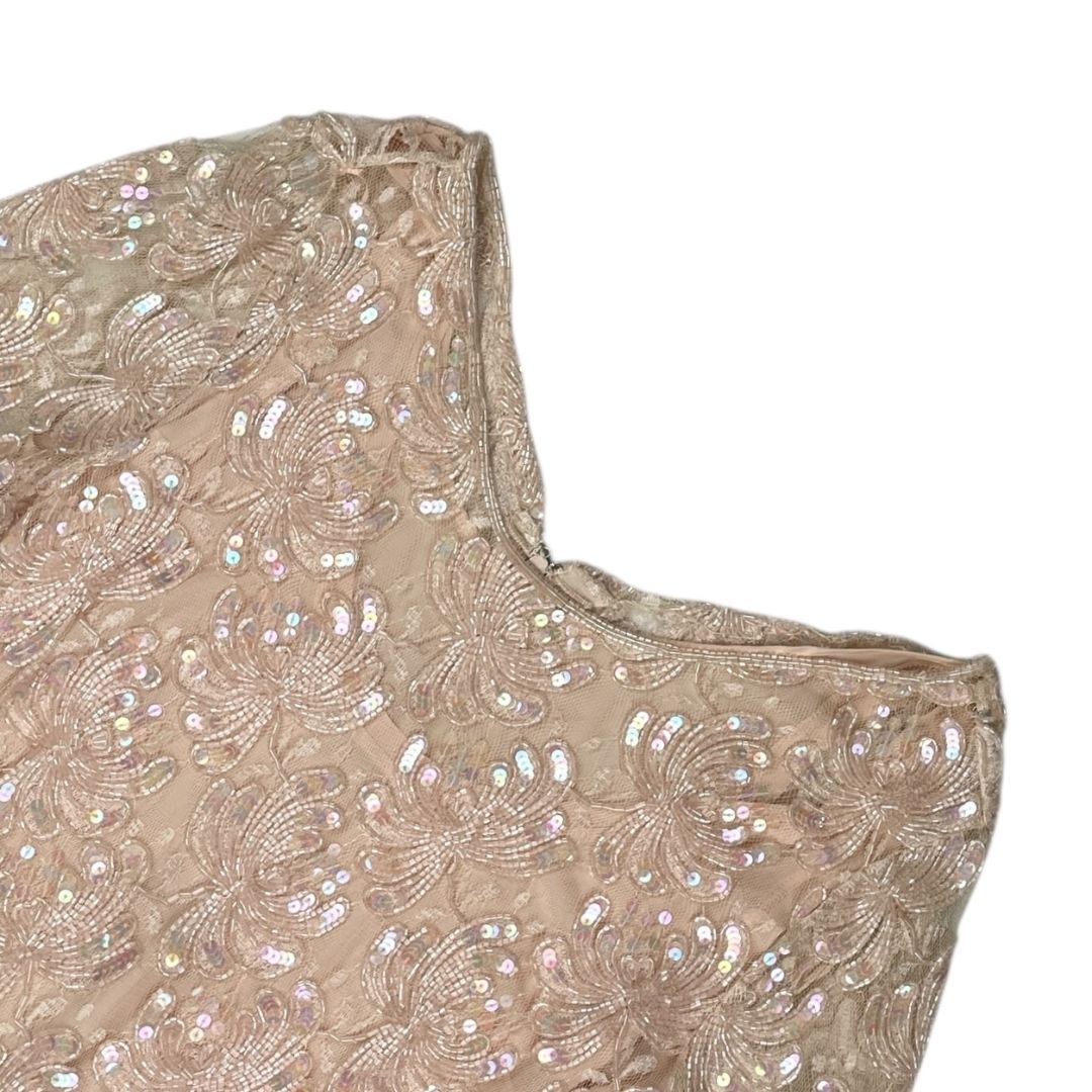 Vestido Manga Larga  SIN MARCA  Rosa Talle S