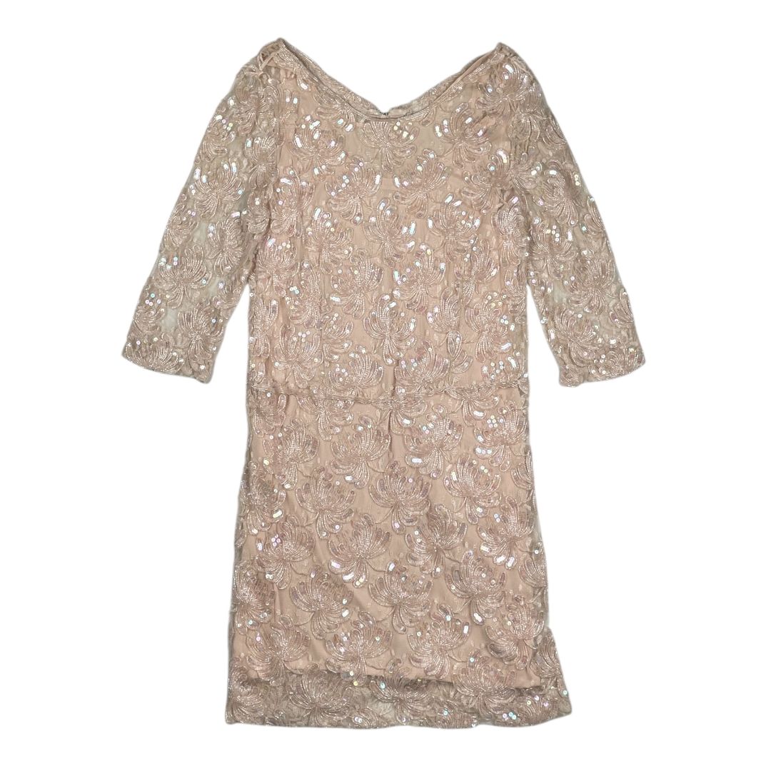 Vestido Manga Larga  SIN MARCA  Rosa Talle S