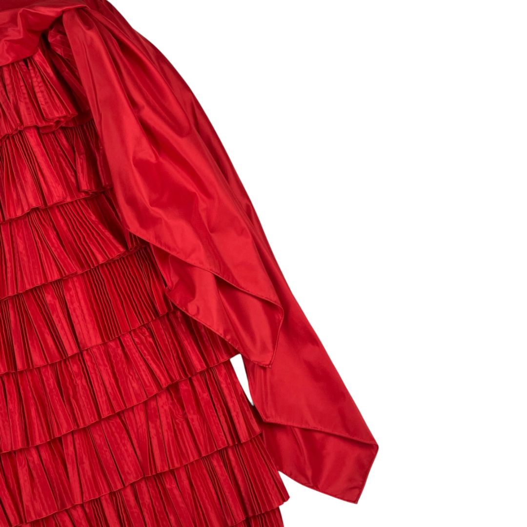 Pollera Larga  SIN MARCA  Rojo Talle S