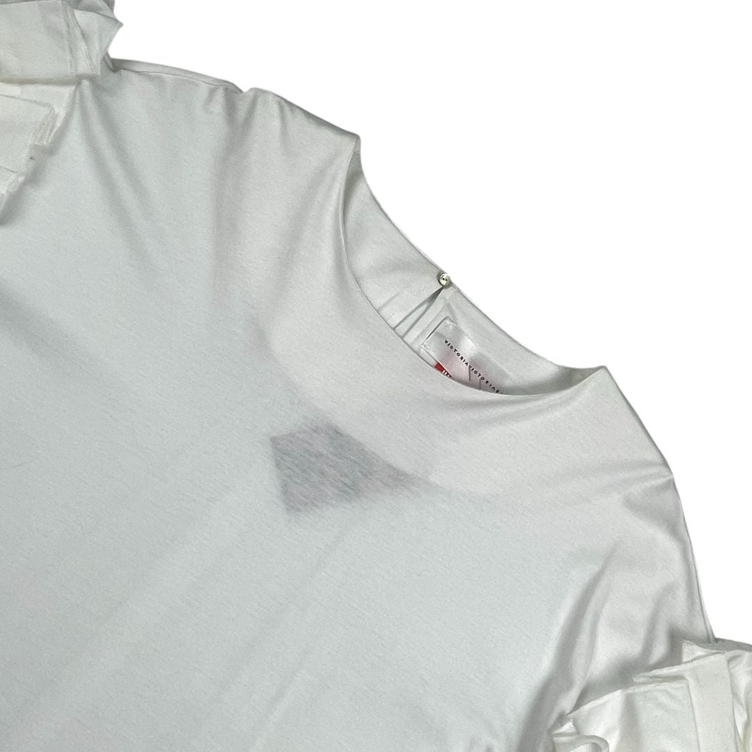 Blusa Manga Corta  VICTORIA BECKHAM  Blanco Talle M
