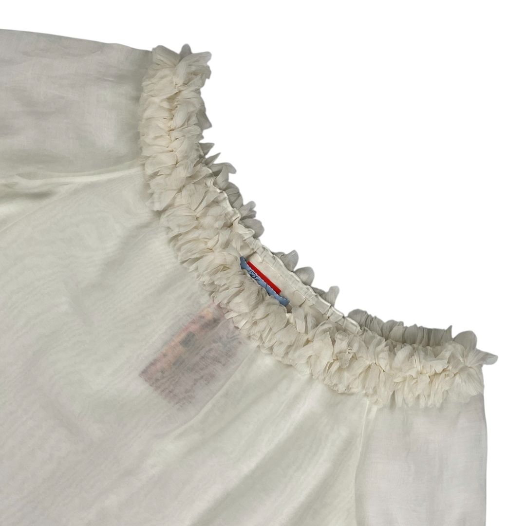 Blusa Manga Corta  BLUEMARINE  Blanco Talle S