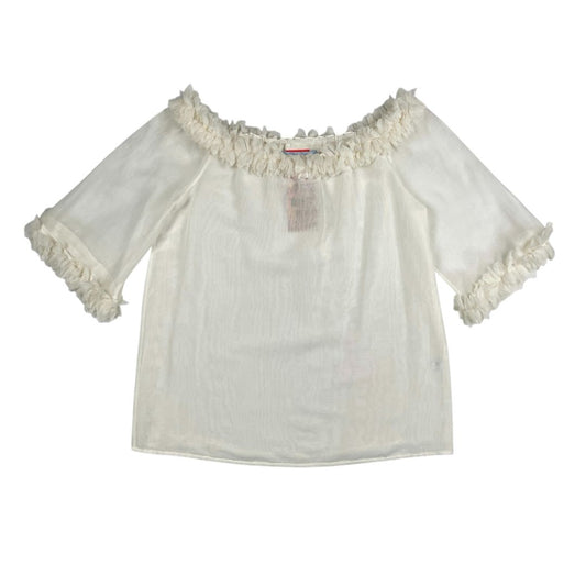 Blusa Manga Corta  BLUEMARINE  Blanco Talle S