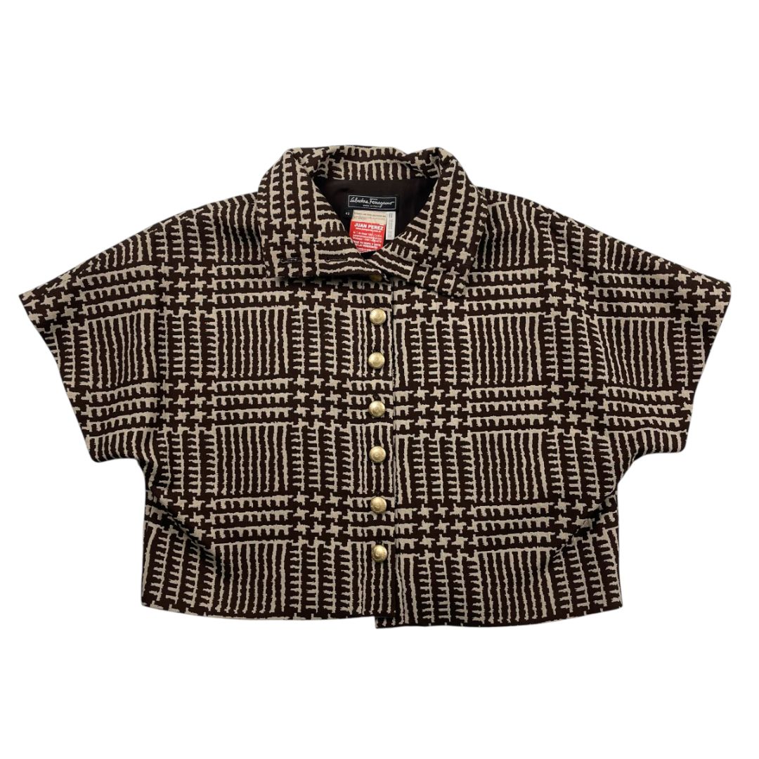 Saco  FERRAGAMO  Varios Pied De Poule Talle S