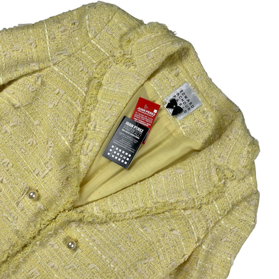 Saco  EDWARD ACHOUR  Amarillo Talle S