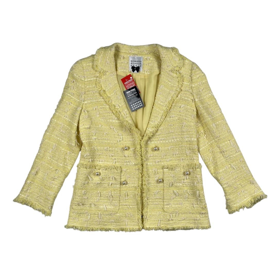 Saco  EDWARD ACHOUR  Amarillo Talle S
