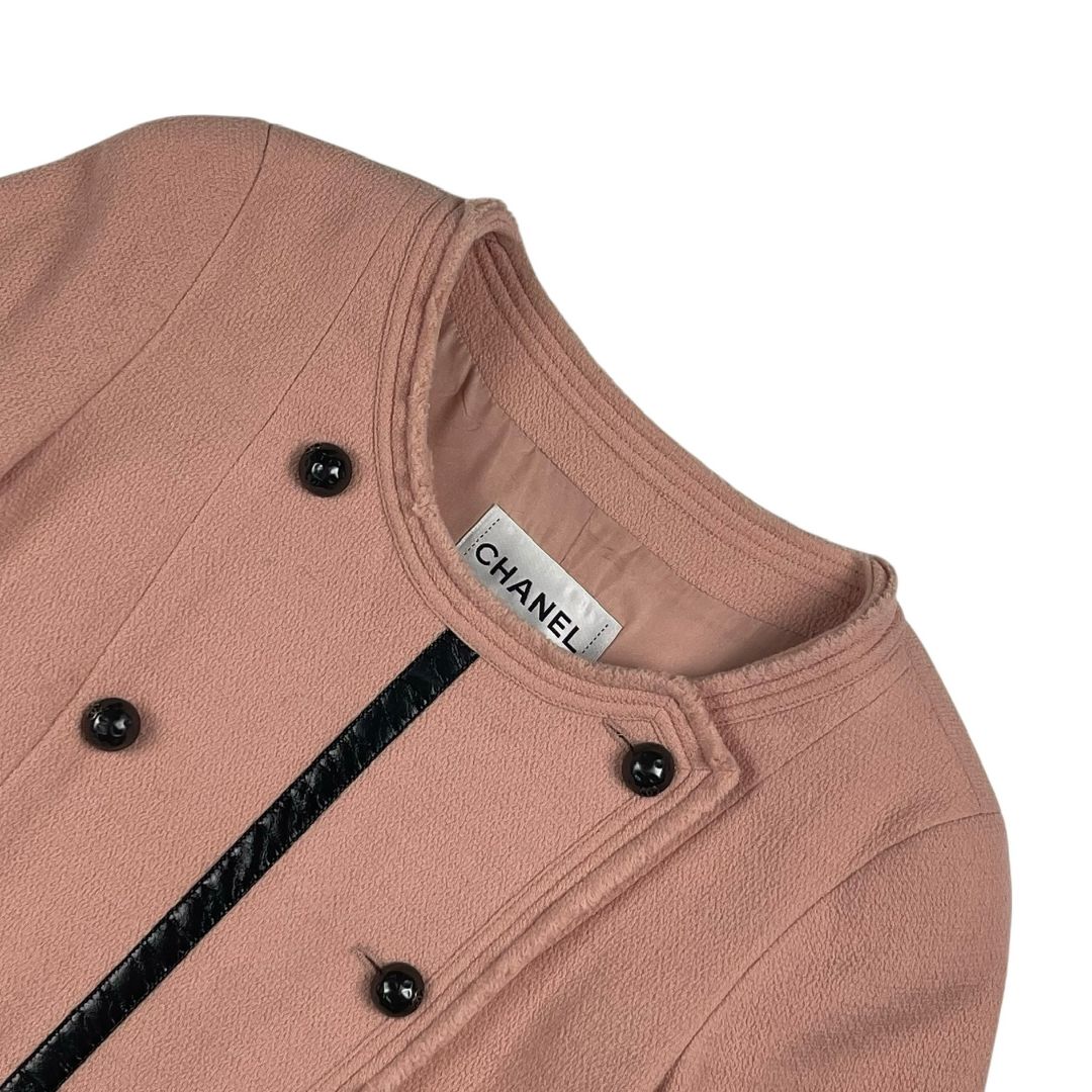 Saco Smoking  CHANEL  Rosa Talle S