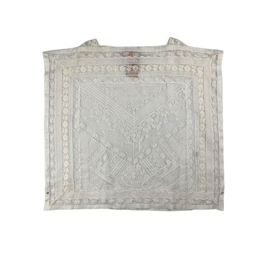 Blusa Manga Corta  ERMANNO SCERVINO  Blanco Talle M