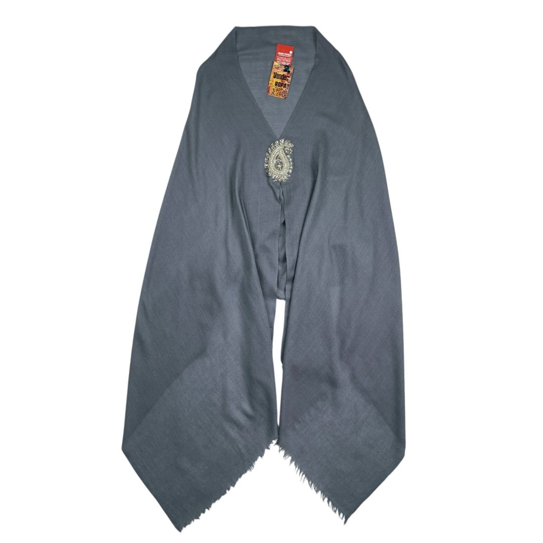 Poncho  SIN MARCA  Gris Talle Unico