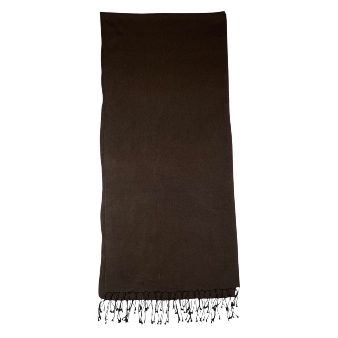 Pashmina  SIN MARCA  Marron Talle Unico