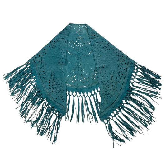 Shall  SIN MARCA  Turquesa Talle Unico