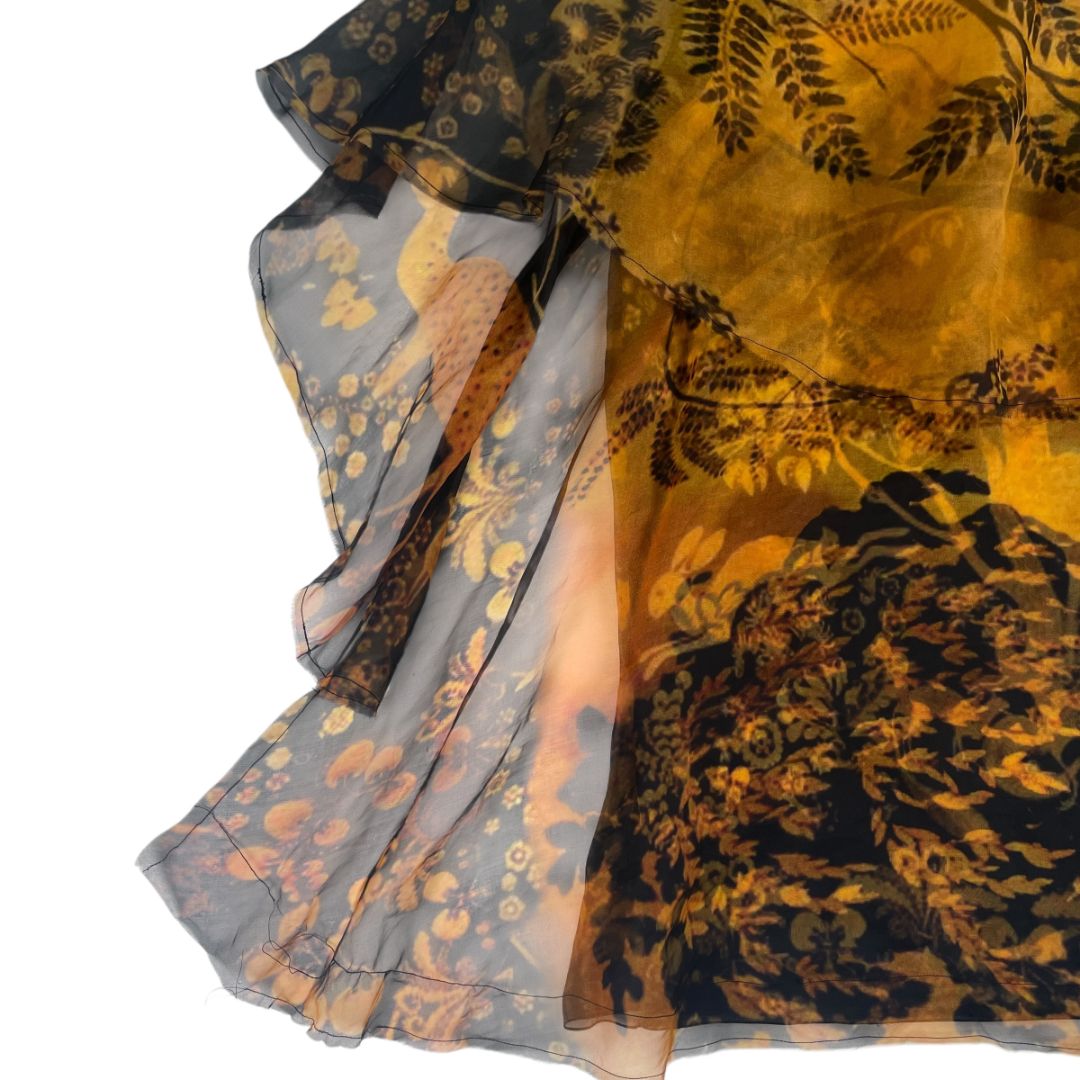 Vestido Manga Corta  LANVIN  Varios  Estampado Talle S