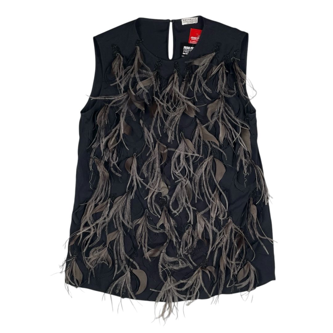 Top Sin Mangas  BRUNELLO CUCCINELLI  Negro Talle S