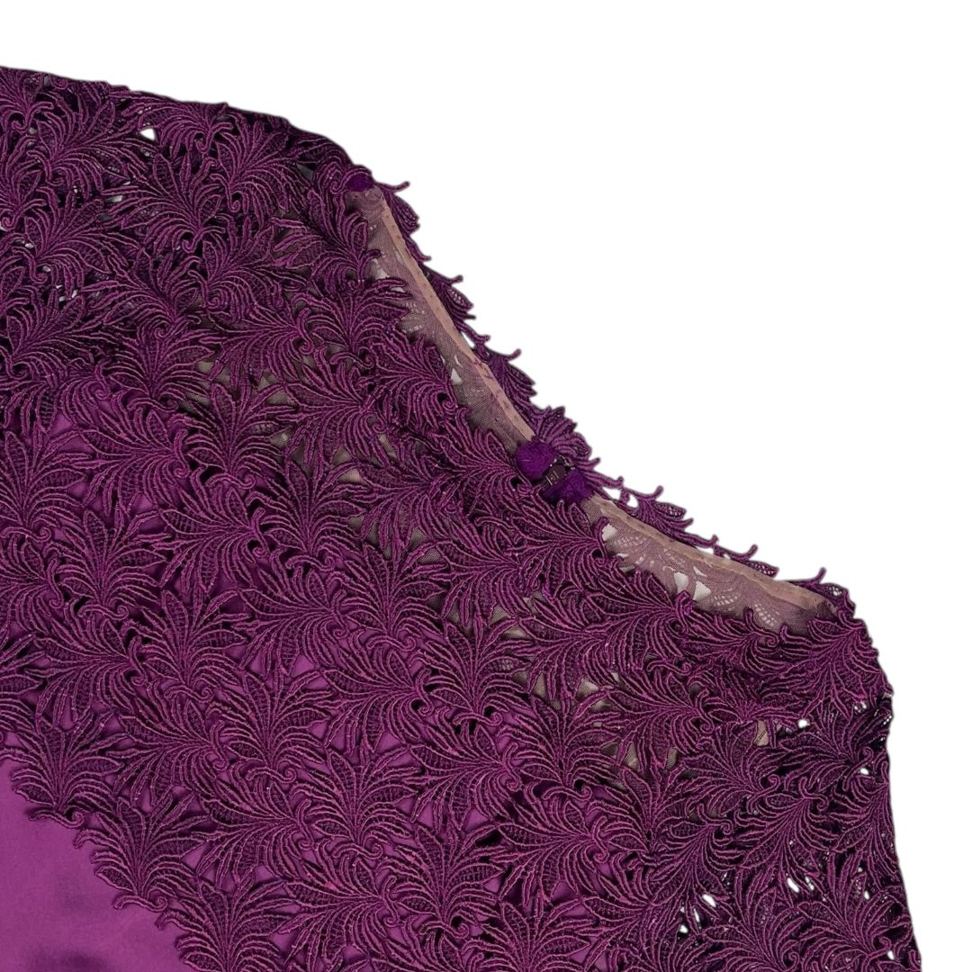 Vestido Manga Corta  GINO BOGANI  Violeta Talle S