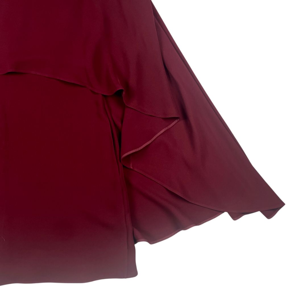 Vestido  VALENTINO  Bordeaux Talle S