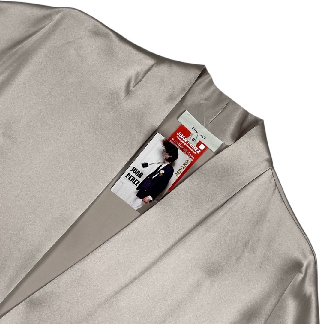 Blusa Manga Corta  THE SEI  Gris Talle 8