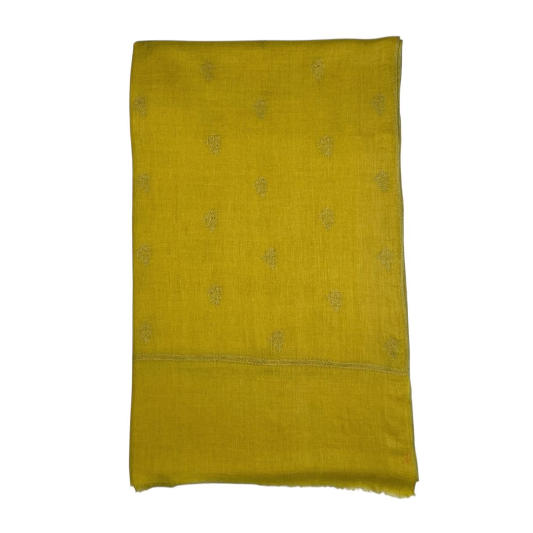 Pashmina  SIN MARCA  Amarillo Medida 202cm X 96cm
