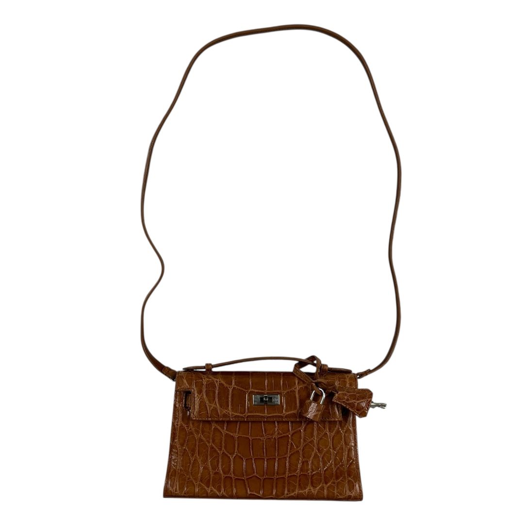 Cartera  TIZIANA FAUSTI  Marron Medida 21cm X 12cm