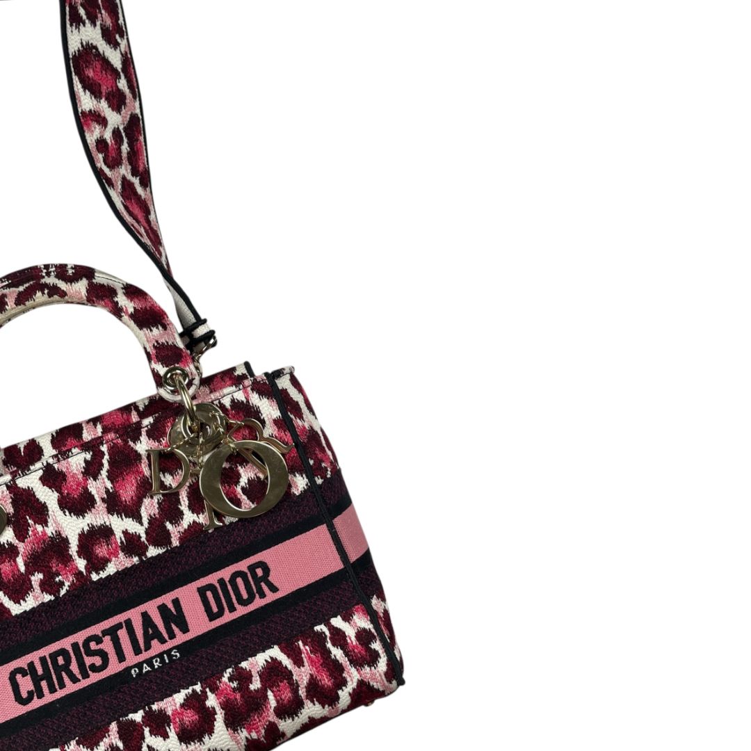 Cartera  DIOR  Varios  Animal Print Medida 24cm X 21cm