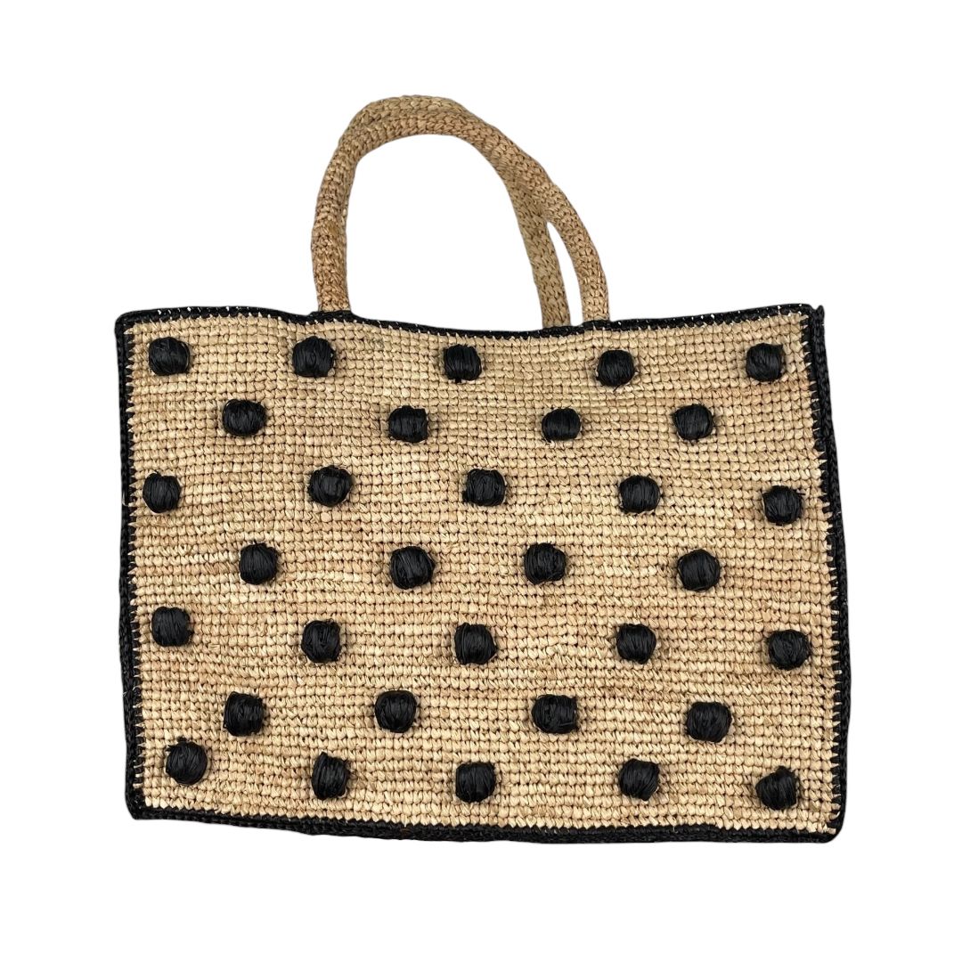 Cartera  SAINT BARTH  Beige Medida 33cm X 26cm