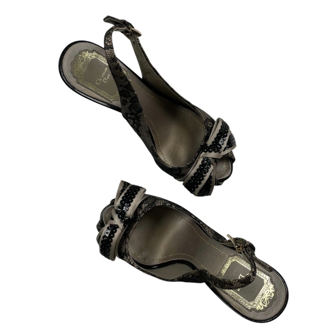 Zapatos  DIOR  Negro Talle 34