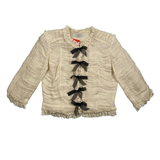 Blusa Manga 3/4  CHANEL  Beige Talle S