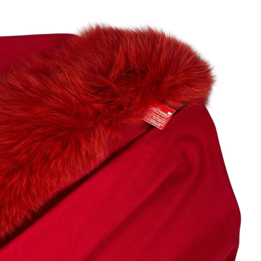 Capa Larga  DIOR  Rojo Talle Unico