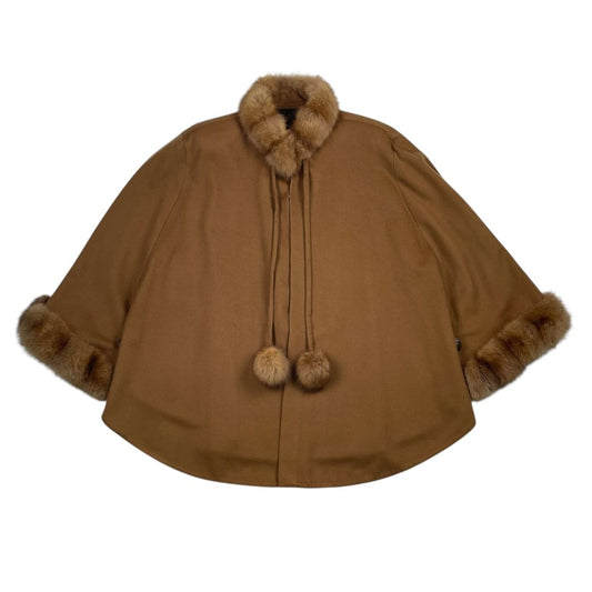 Capa Corta  BIRGER CHRISTENSEN  Marron Talle Unico