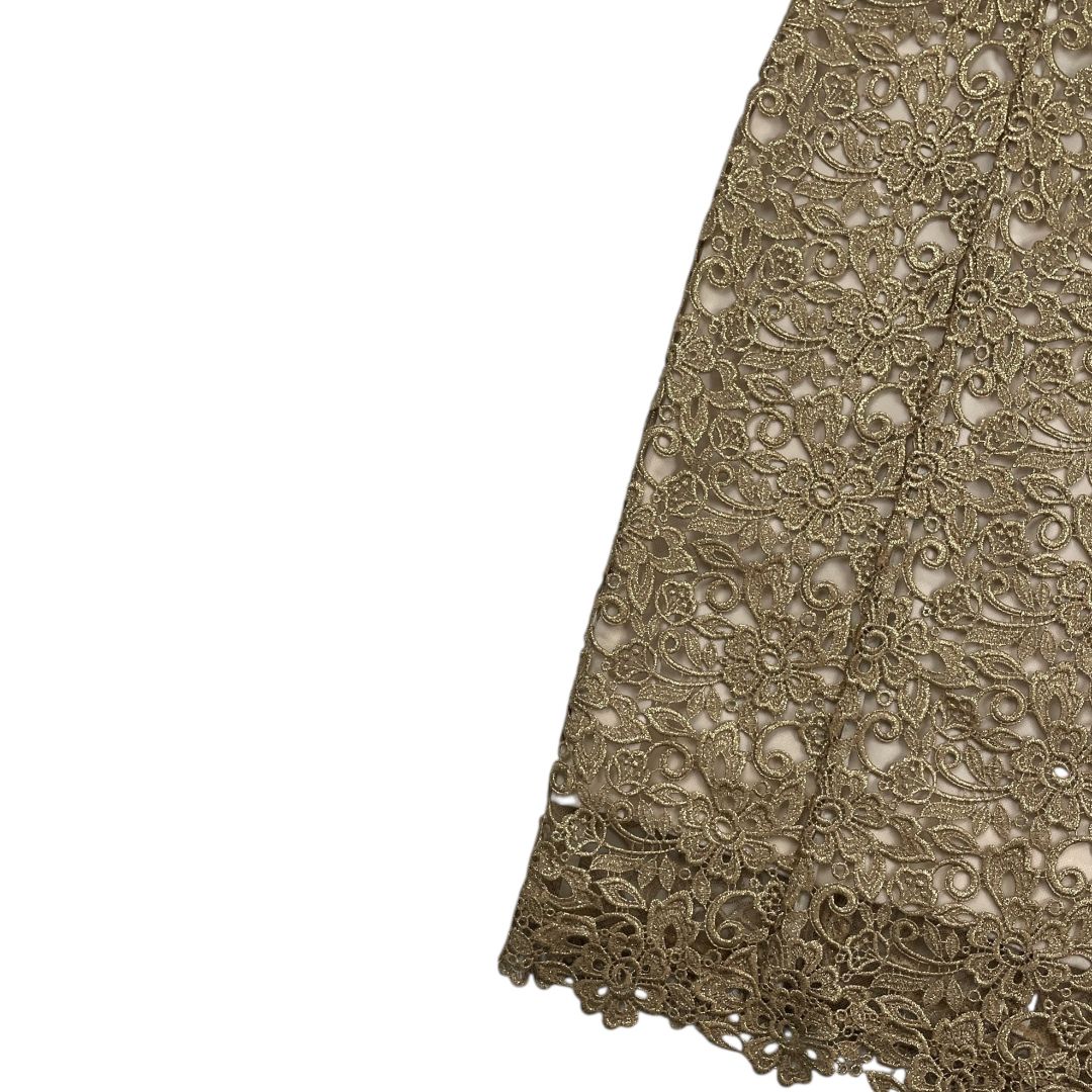 Pollera Media Pierna  BLUEMARINE  Dorado Talle M