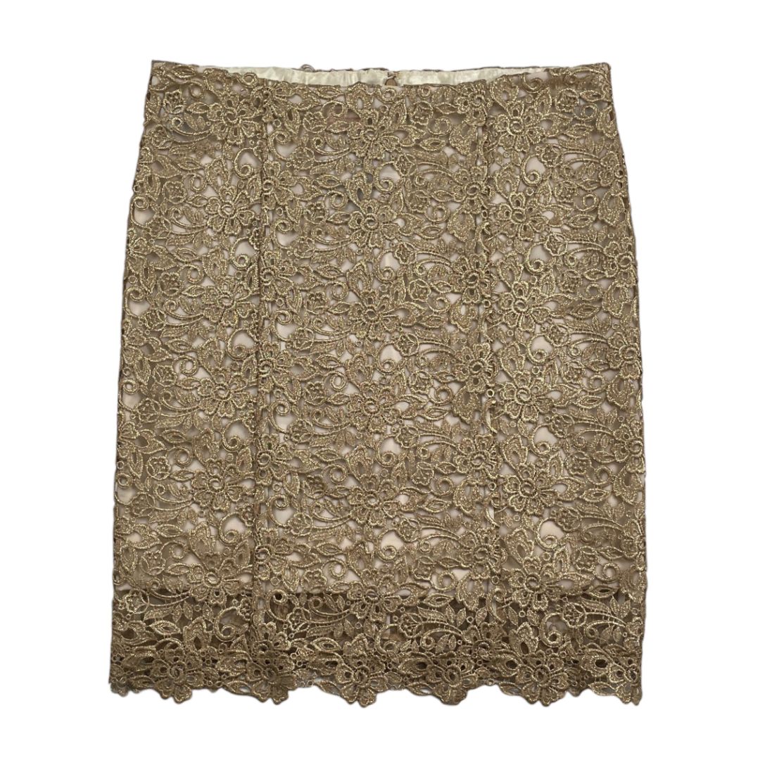 Pollera Media Pierna  BLUEMARINE  Dorado Talle M