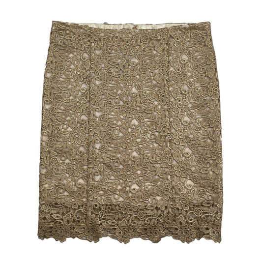 Pollera Media Pierna  BLUEMARINE  Dorado Talle M