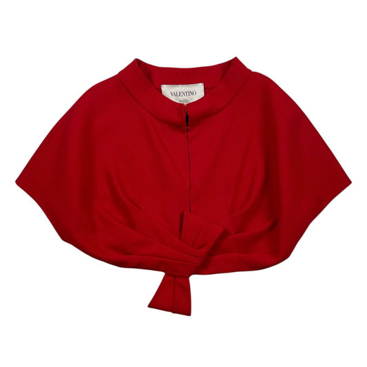 Capa Corta  VALENTINO  Rojo Talle S