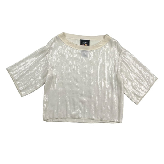 Blusa Manga Corta  DOLCE GABBANA  Blanco Talle S