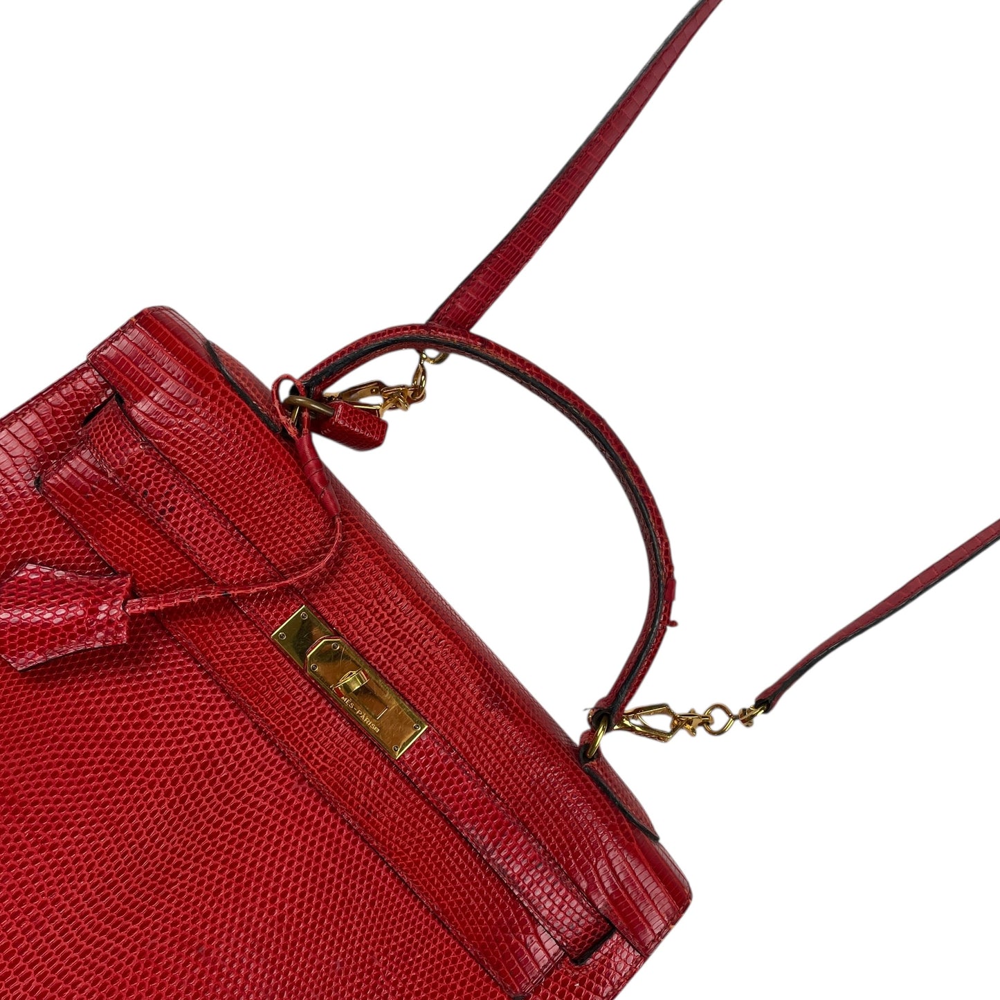 Cartera HERMES Rojo Medida 32cm X 22cm