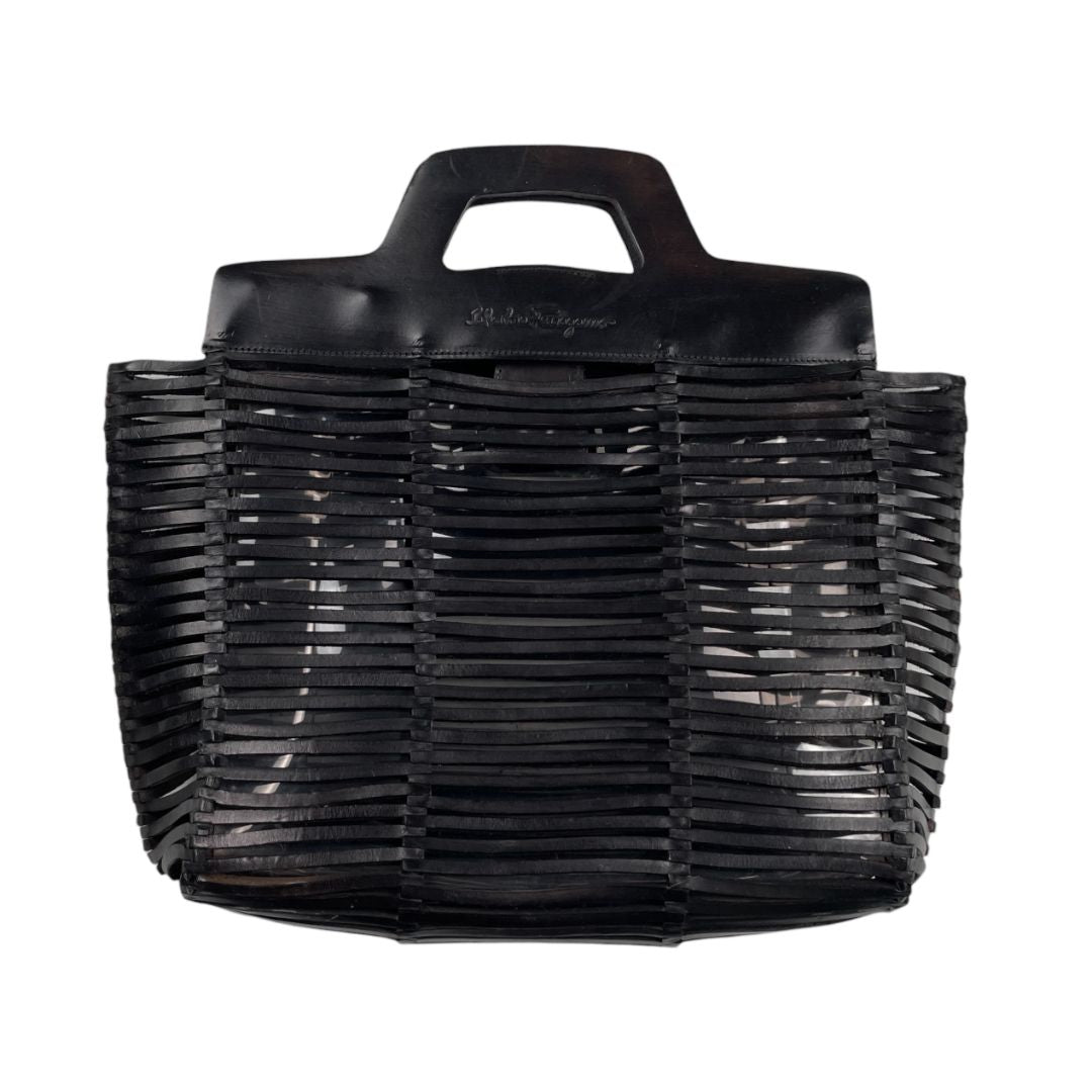 Cartera  FERRAGAMO  Negro Medida 35cm X 22cm