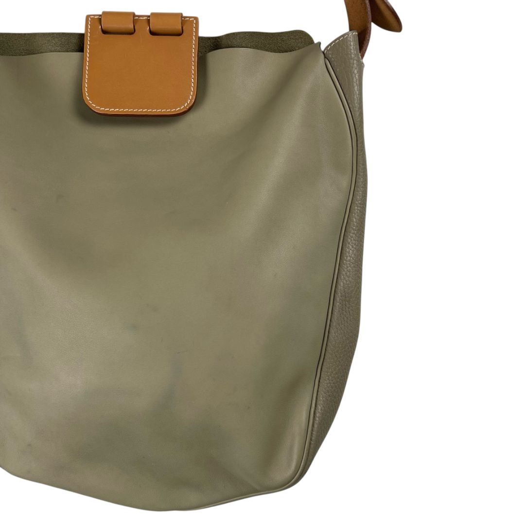 Cartera  HERMES  Verde Talle Unico