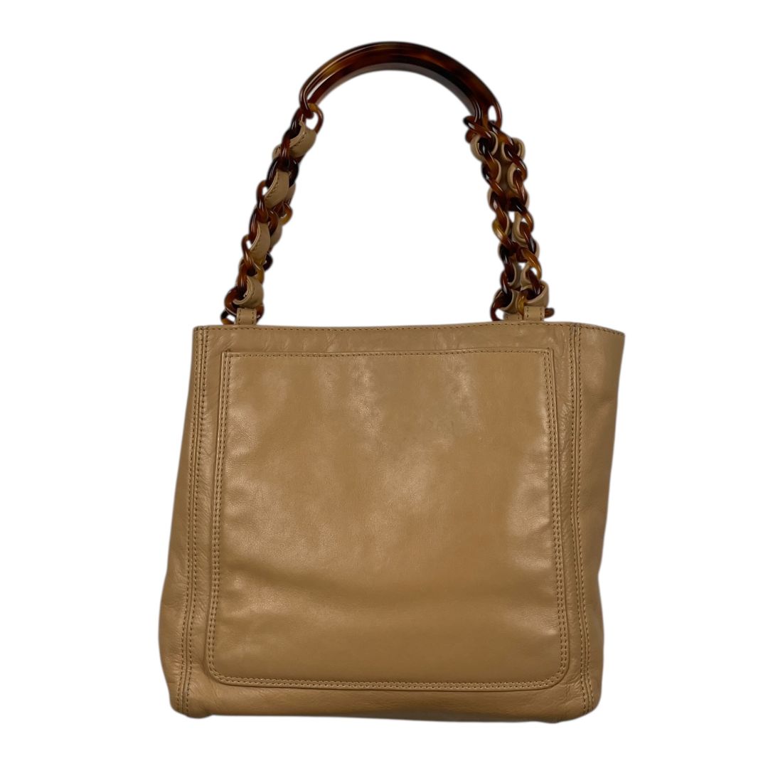 Cartera  CHANEL  Beige Medida 22cm X 22cm