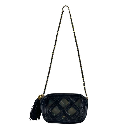 Cartera  CHANEL  Azul Medida 18cm X 13cm