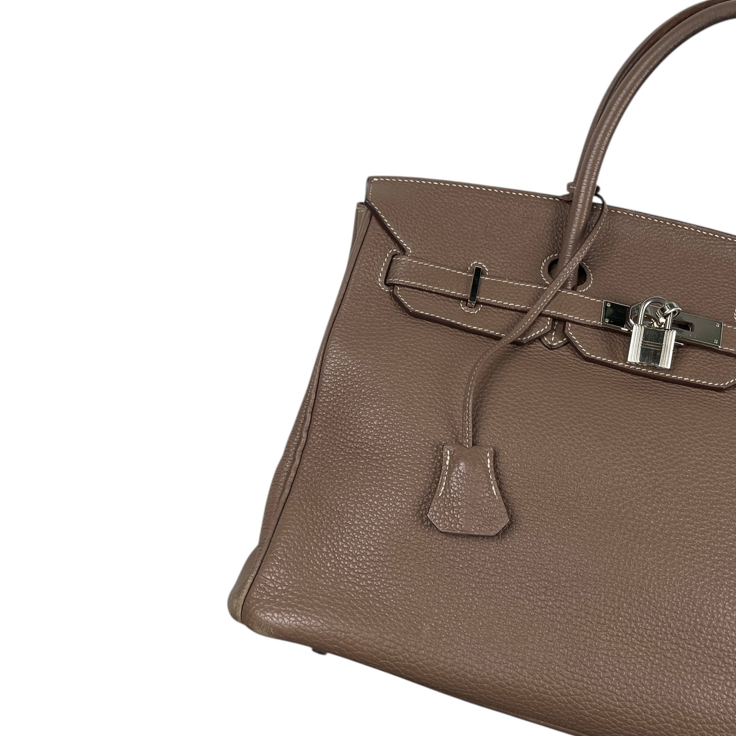 Cartera HERMES  Marron Medida 34cm X 27cm