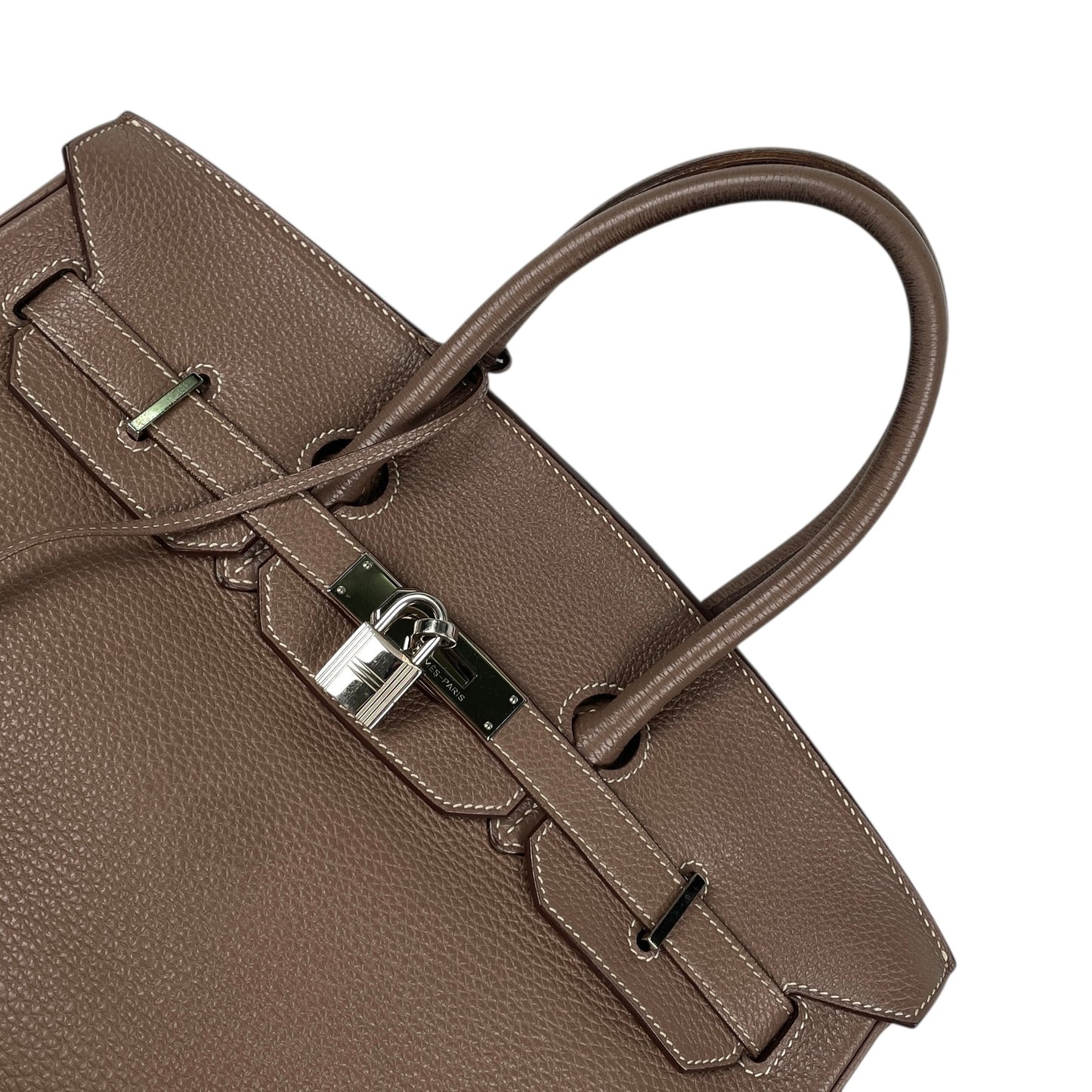Cartera HERMES  Marron Medida 34cm X 27cm