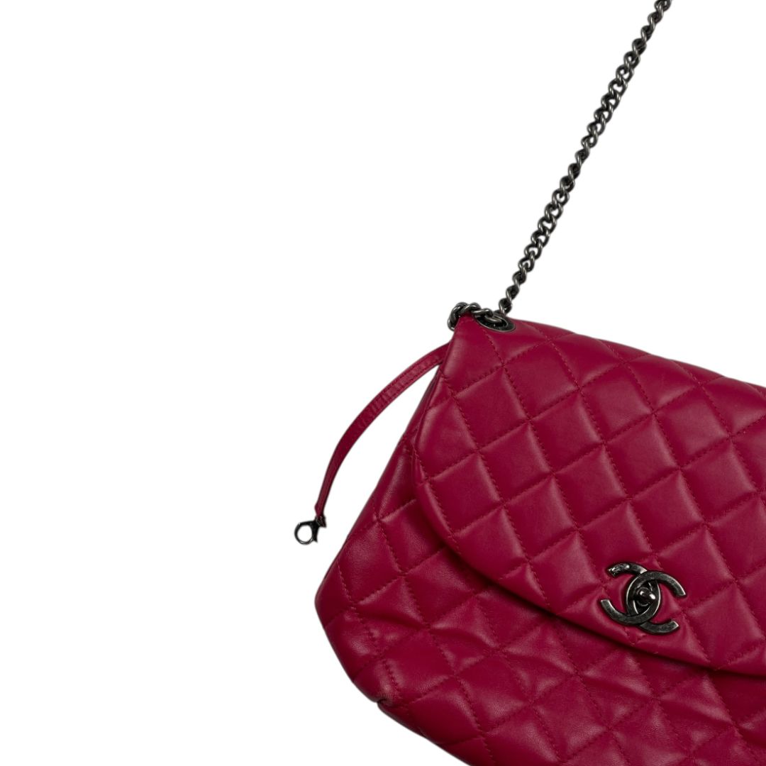 Cartera  CHANEL  Fucsia Medida 35cm X 25cm